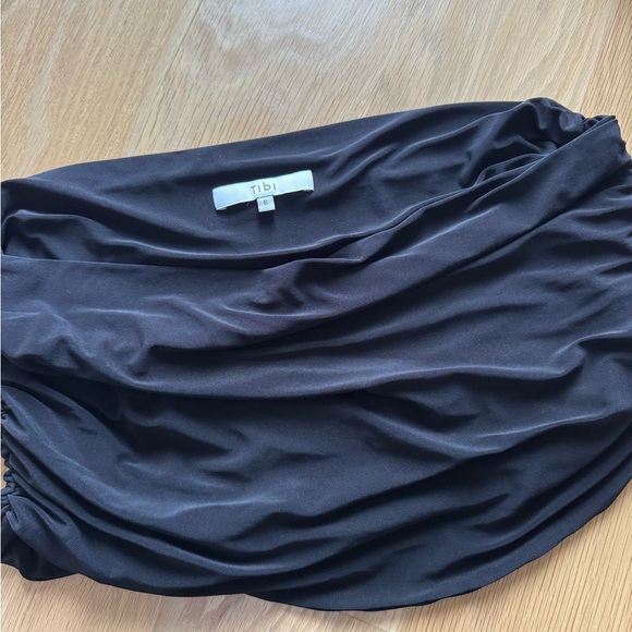 Tibi Ruched Strapless Top - Picture 5 of 6